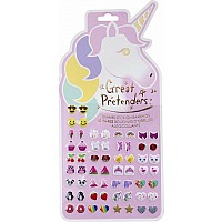Unicorn Sticker Earrings, 30 Pairs