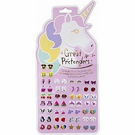 Unicorn Sticker Earrings, 30 Pairs