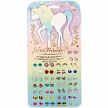 Whimsical Unicorn Sticker Earrings