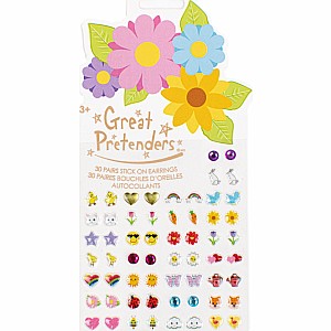 Spring Flowers Sticker Earrings