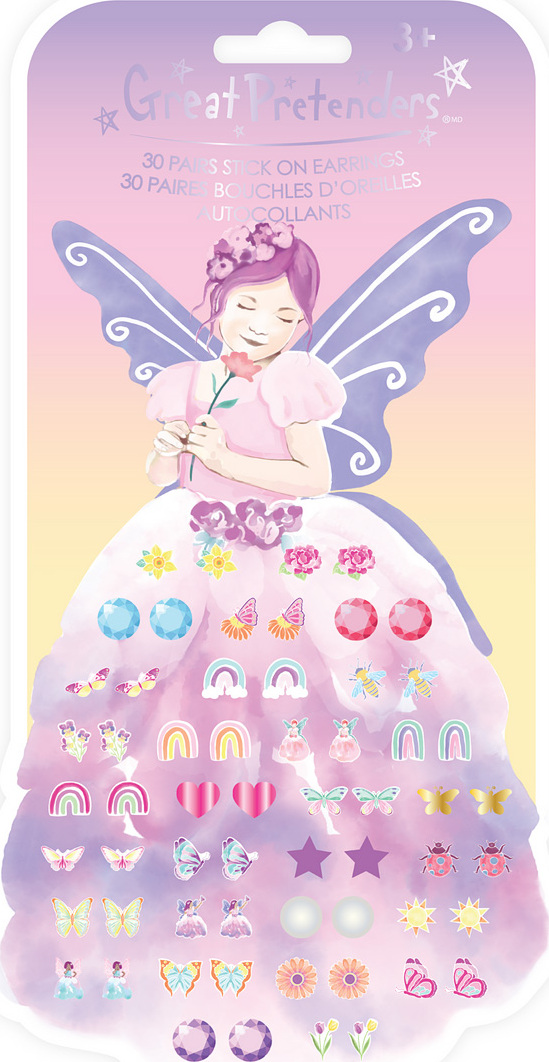 Butterfly Fairy Triana Sticker Earrings - Imagination Toys