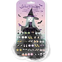 Natasha The Raven Witch Sticker Earrings