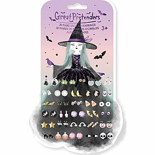 Natasha The Raven Witch Sticker Earrings