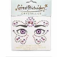 Face Crystals - Butterfly Princess