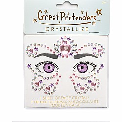 Face Crystals - Butterfly Princess