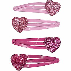 Sparkly My Heart Hair Clips (assorted)