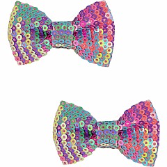 Rainbow Sequins Bows  Great Pretenders USA