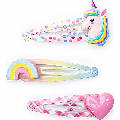 Unicorn Cutie Hairclips