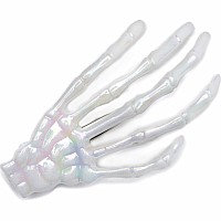 Spooky Scary Skeleton Hands Hair Clips