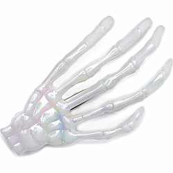 Skeleton Hands Hair Clips