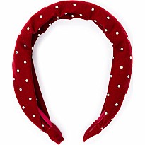 Sparkle Red Velvet Headband