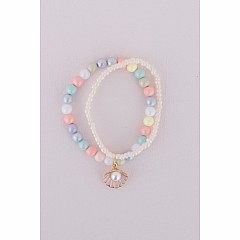 Boutique Pastel Shell Bracelet