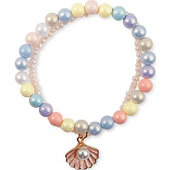 Boutique Pastel Shell Bracelet