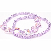 Boutique Shimmer Butterfly Bracelet Set 