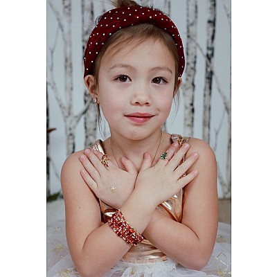 Boutique Ruby Red Bracelet Set