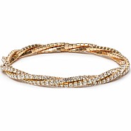 Boutique Diamante Twist Bracelet