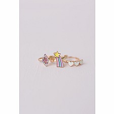 Boutique Heart Star Rings  Great Pretenders USA