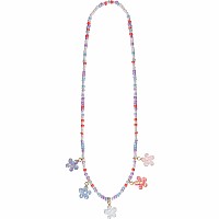 Boutique Shimmer Flower Necklace  Great Pretenders USA