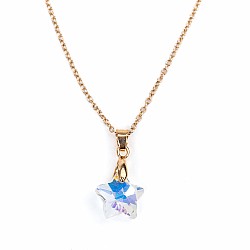 Boutique Holographic Star Necklace & earrings