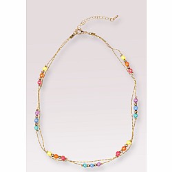 Boutique Golden Rainbow Necklace