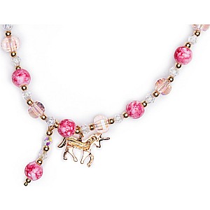 Boutique Pink Crystal Necklace (assorted)