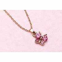 Boutique Butterfly Jewel Necklace (assorted)