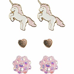 Boutique Unicorn Studded Earrings