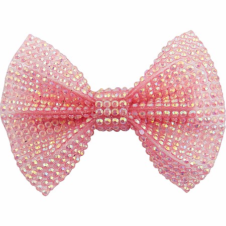 Boutique Pink Gem Bow Hairclip