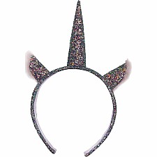 Boutique Gel Glitter Unicorn Headband