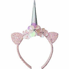 Boutique Gel Glitter Unicorn Headband
