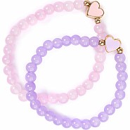 Boutique Chic With all My Heart Bracelets (2 pieces)