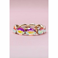 Boutique Chic Aurora Borealis Gem Bracelet