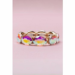 Boutique Chic Aurora Borealis Gem Bracelet