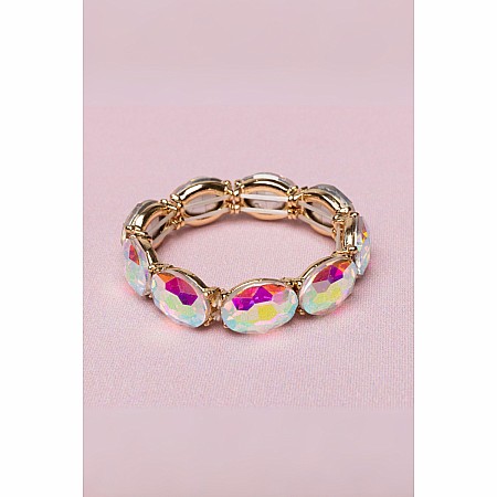 Boutique Chic Aurora Borealis Gem Bracelet