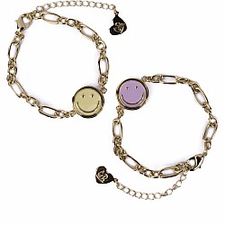 Boutique Chic All Smiles Spinner Bracelet