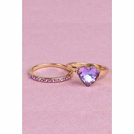 Boutique Chic Precious Purple Ring (Small)