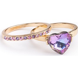 Boutique Chic Precious Purple Ring (Small)
