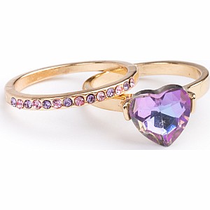 Boutique Chic Precious Purple Ring (Small)