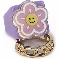 Boutique Chic Sunny Blooms Ring Set - 2pc