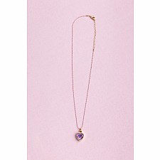 Boutique Chic Lilac Love Necklace