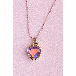 Boutique Chic Lilac Love Necklace