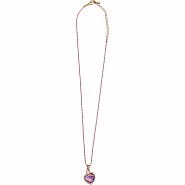 Boutique Chic Lilac Love Necklace