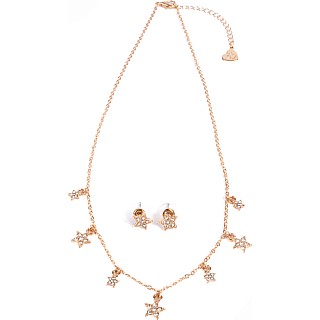 Boutique Chic Rising Star Necklace & Earrings