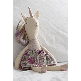 Lulu The Unicorn Doll, 12"