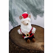 Nicholas the Santa Mouse Mini Doll