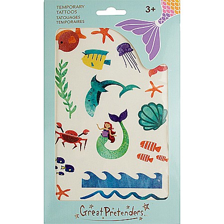 Mermaid Temporary Tattoos