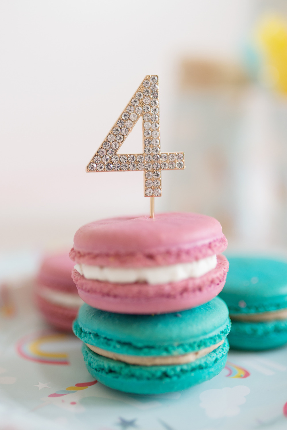 Rhinestone Cake Topper Numbers  Party