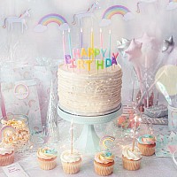 Candles  Rainbow  Party
