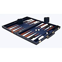 Deluxe Backgammon Game with Attache Case, 18"