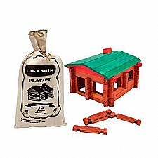 Roy Toy Log Cabin Pouch